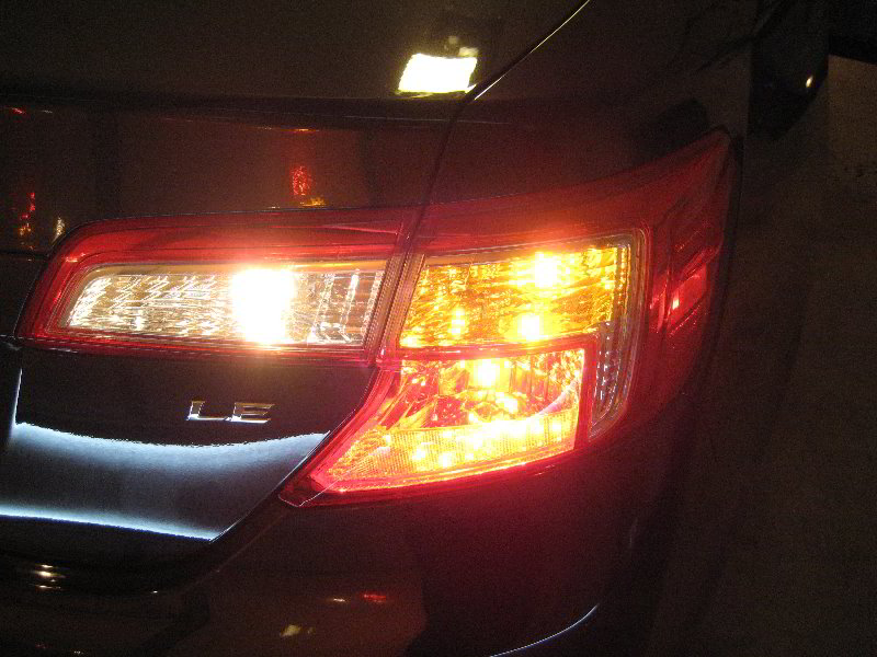 toyota camry tail light bulb replacement #6