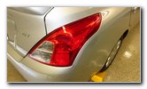 2012-2019 Nissan Versa Tail Light Bulbs Replacement Guide