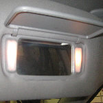 2001-2006 Acura MDX Vanity Mirror Light Bulbs Replacement Guide