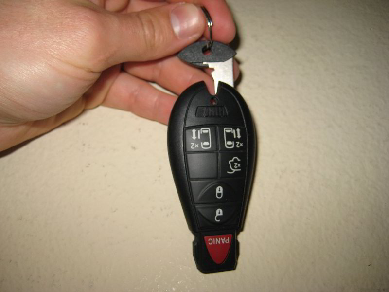Chrysler key fob battery replacement town country #2