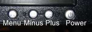 Dell E177FP LCD Computer Monitor Buttons