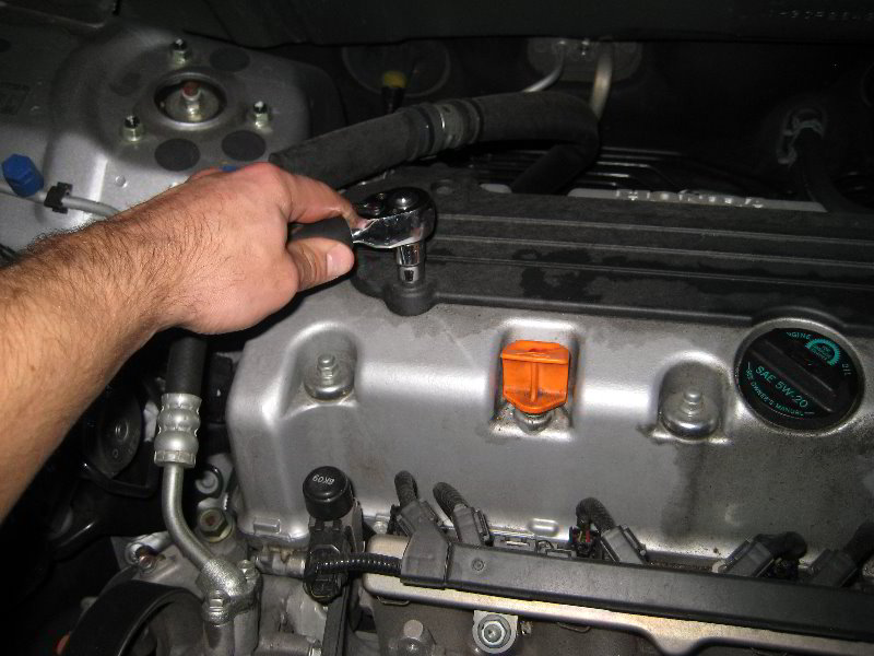 2008 Honda accord change spark plugs #3