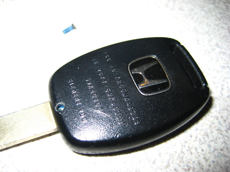2008 Honda accord key fob battery replacement #3
