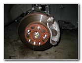 How to remove honda civic brake rotors
