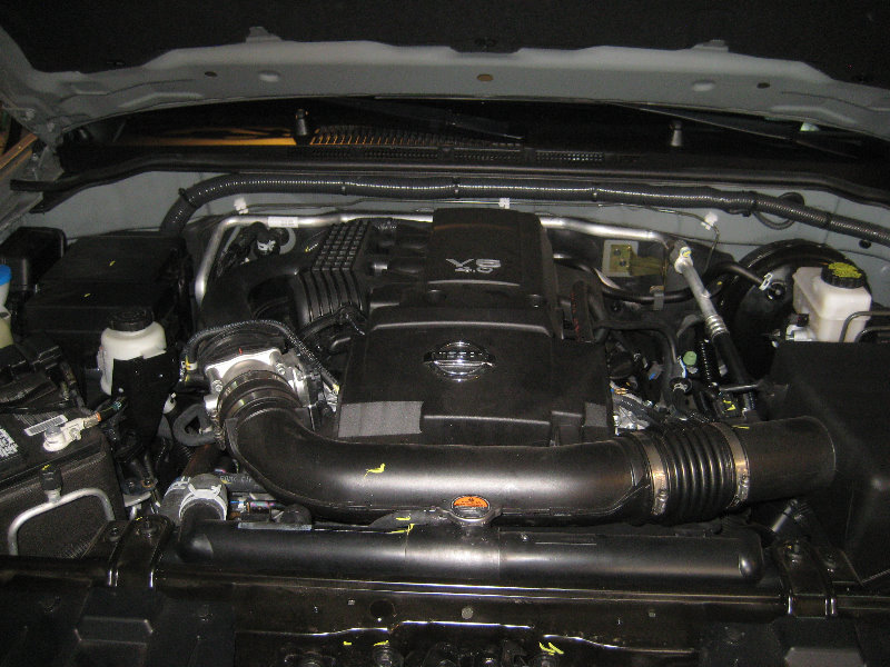 Nissan-Frontier-VQ40DE-V6-Engine-Serpentine-Belt-Replacement-Guide-001