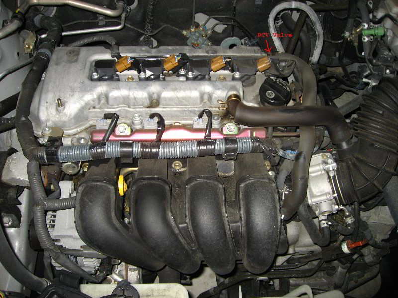 2004 Toyota corolla pcv valve