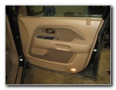2003-2008 Honda Pilot Interior Door Panel Removal Guide