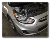 2011-2015 Hyundai Accent Headlight Bulbs Replacement Guide