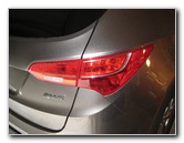 2013-2016 Hyundai Santa Fe Tail Light Bulbs Replacement Guide