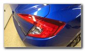 2016-2019 Honda Civic Tail Light Bulbs Replacement Guide