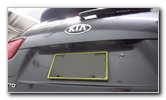 2016-2020 Kia Sorento License Plate Light Bulbs Replacement Guide
