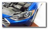 2017-2020 Hyundai Elantra Headlight Bulbs Replacement Guide