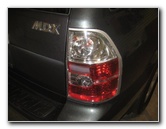 2001-2006 Acura MDX Tail Light Bulbs Replacement Guide