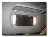 2001-2006 Acura MDX Vanity Mirror Light Bulbs Replacement Guide