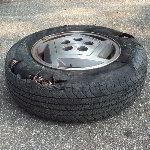 Firestone Tire Failure Photo Album - Highway Blowout @ 75MPH