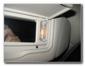 Ford Fusion Vanity Mirror Light Bulb Replacement Guide
