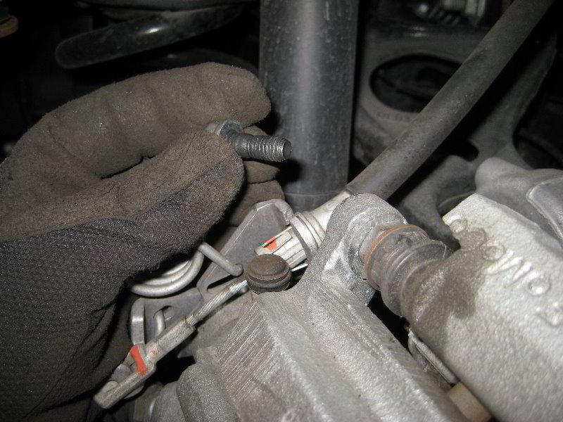 Replacing rear brakes on ford taurus