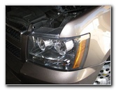 GM Chevrolet Tahoe Headlight Bulbs Replacement Guide