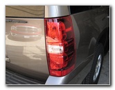 GM Chevy Tahoe Tail Light Bulbs Replacement Guide
