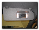2009-2015 Honda Pilot Vanity Mirror Light Bulbs Replacement Guide