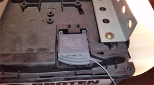 Marantec 75424 External Garage Door Opener Plugin Receiver Kit w/ Remote Control