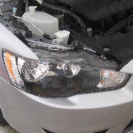 2008-2015 Mitsubishi Lancer Headlight Bulbs Replacement Guide