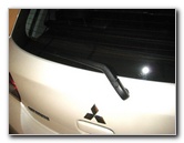 2012-2016 Mitsubishi Mirage Rear Window Wiper Blade Replacement Guide