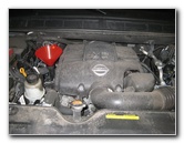Nissan Armada 5.6L V8 VK56DE Engine Oil Change Guide