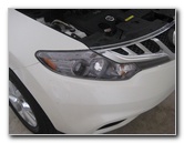 2009-2014 Nissan Murano Headlight Bulbs Replacement Guide