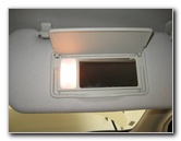 2009-2014 Nissan Murano Vanity Mirror Light Bulb Replacement Guide