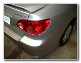 Toyota Corolla Tail Light Bulbs Replacement Guide