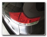 Toyota Sienna Tail Light Bulbs Replacement Guide